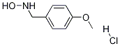 BenzeneMethanaMine, N-hydroxy-4-Methoxy-, hydrochloride Struktur