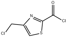 2-Thiazolecarbonylchloride,4-(chloromethyl)-(9CI) Struktur