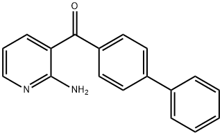 (2-AMINO-3-PYRIDINYL)-[1,1'-BIPHENYL]-4-YL-METHANONE Struktur