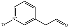 3-Pyridineacetaldehyde,1-oxide(9CI) Struktur