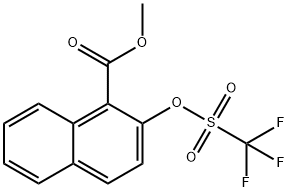 METHYL 2-TRIFLUOROMETHANESULFONYLOXY-1-NAPHTHOATE price.