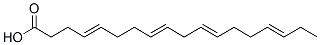 (4E,8E,11E,15E)-octadeca-4,8,11,15-tetraenoic acid Struktur