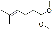 6,6-dimethoxy-2-methylhex-2-ene  Struktur