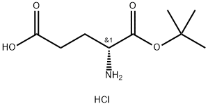 H-D-GLU-OTBU HCL Struktur