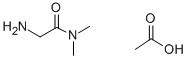 GLYCINE-NME2 ACETATE Struktur