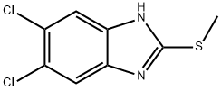 5,6-DICHLOROBENZIMIDAZOLE Struktur