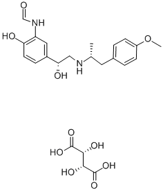 Arformoterol tartrate Struktur