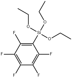 (PENTAFLUOROPHENYL)TRIETHOXYSILANE Struktur