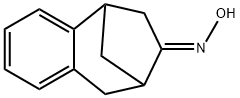 (E)-5,6,8,9-Tetrahydro-5,8-methano-7H-benzocyclohepten-7-one oxime Struktur