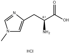 N(TAU)-METHYL-L-HISTIDINE HYDROCHLORIDE Struktur