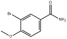 benzamide, 3-bromo-4-methoxy- Struktur