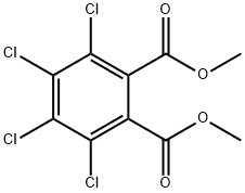 DIMETHYL TETRACHLOROTEREPHTHALATE Struktur