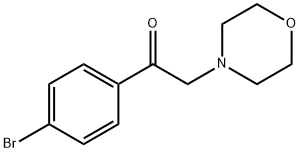 1-(4-Bromophenyl)-2-morpholinoethanone Struktur