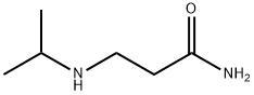 3-(ISOPROPYLAMINO)PROPANAMIDE Struktur