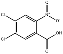 4,5-Dichloro-2-nitrobenzoic acid Struktur