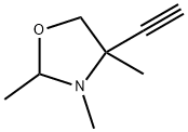 Oxazolidine, 4-ethynyl-2,3,4-trimethyl- (8CI) Struktur