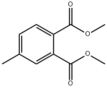 dimethyl 4-methylphthalate  Struktur