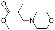 methyl alpha-methyl-4-morpholinepropionate Struktur