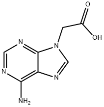 6-AMino-9H-purine-9-acetic Acid Struktur