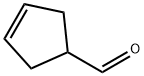 3-Cyclopentene-1-carbaldehyde Struktur