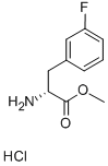 H-M-FLUORO-D-PHE-OME HCL Struktur