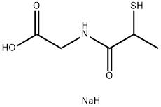 TIOPRONIN SODIUM Struktur