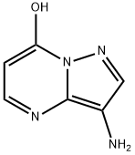 Pyrazolo[1,5-a]pyrimidin-7-ol, 3-amino- (9CI) Struktur