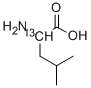 L-LEUCINE-2-13C Struktur