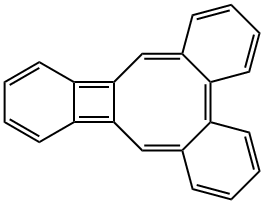 Dibenzo[a,c]benzo[3,4]cyclobuta[1,2-f]cyclooctene Struktur