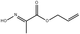 Propanoic acid, 2-(hydroxyimino)-, 2-propenyl ester, (E)- (9CI) Struktur