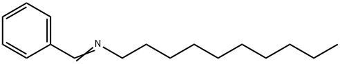 N-Benzylidene-1-decanamine Struktur