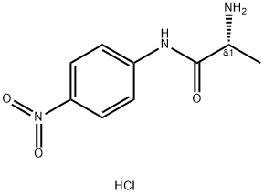 H-D-ALA-PNA . HCL Struktur