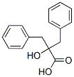 2-Benzyl-2-hydroxy-3-phenylpropionic acid Struktur