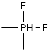 Difluorodimethylphosphorane Struktur