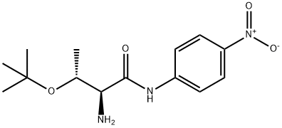 H-THR(TBU)-PNA Struktur