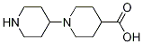 1-(piperidin-4-yl)piperidine-4-carboxylic acid Struktur