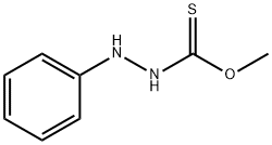 3-Phenylthiocarbazic acid O-methyl ester Struktur