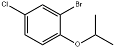 2-(2'-BROMO-4'-CHLOROPHENOXY)PROPANE Struktur