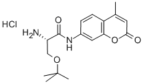 H-SER(TBU)-AMC HCL Struktur