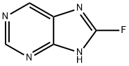 1H-Purine, 8-fluoro- (9CI) Struktur