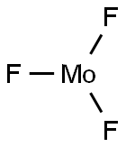 trifluoromolybdenum Struktur