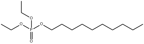 Decyldiethylphosphate Struktur