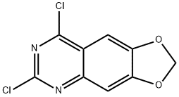 6,8-DICHLORO[1,3]DIOXOLO[4,5-G]QUINAZOLINE Struktur