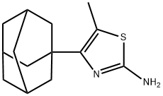 4-ADAMANTAN-1-YL-5-METHYL-THIAZOL-2-YLAMINE Struktur