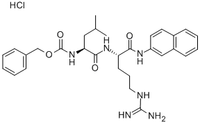 Z-LEU-ARG-BETANA HCL Struktur