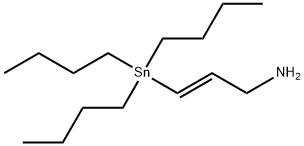 E-3-(TRIBUTYLSTANNYL)-2-PROPEN-1-AMINE Struktur