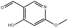 3-Pyridinecarboxaldehyde, 4-hydroxy-6-methoxy- (9CI) Struktur