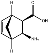 Bicyclo[2.2.1]hept-5-ene-2-carboxylic acid, 3-amino-, (1R,2R,3S,4S)- (9CI) Struktur