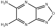 [1,2,5]Oxadiazolo[3,4-b]pyrazinediamine(9CI) Struktur