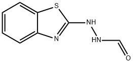 Hydrazinecarboxaldehyde, 2-(2-benzothiazolyl)- (9CI) Struktur